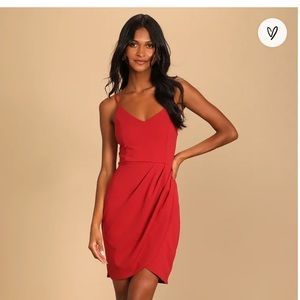NEW Forever Your Girl Rust Red Bodycon Dress